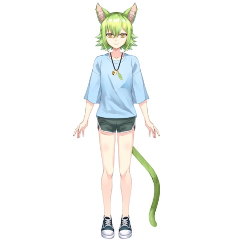 個人VtuberのキャラデザとLive2Dモデリング