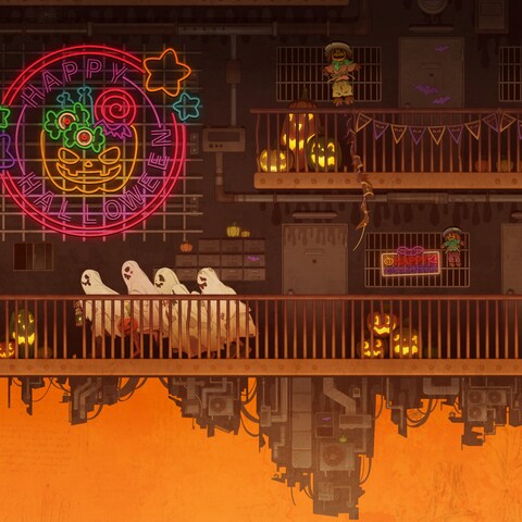 仲良し4人組で、Happy Halloween!