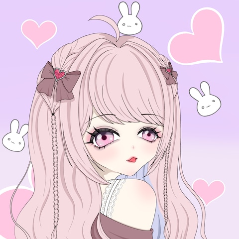 VTuber 兎川ちゃまのアイコン用イラスト