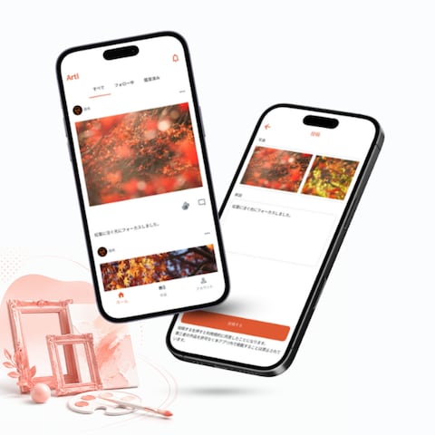 「アート専門SNS Artl」を開発