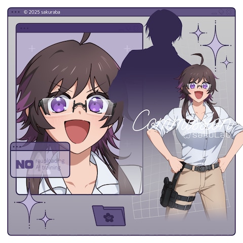 TRPG配信用｜上半身立ち絵