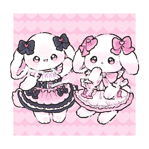 コンセプトカフェうさぎだから様　オリジナルキャラクター作成
