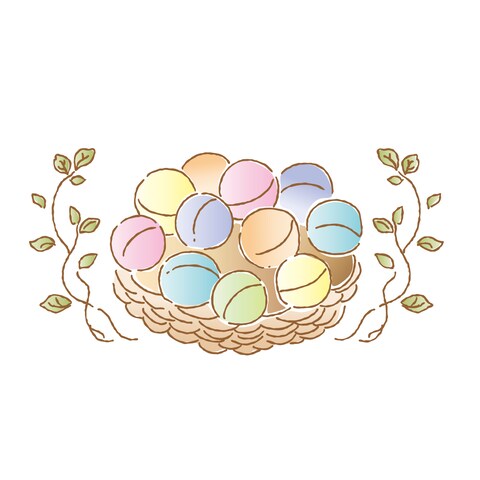 カラフルなバスボール