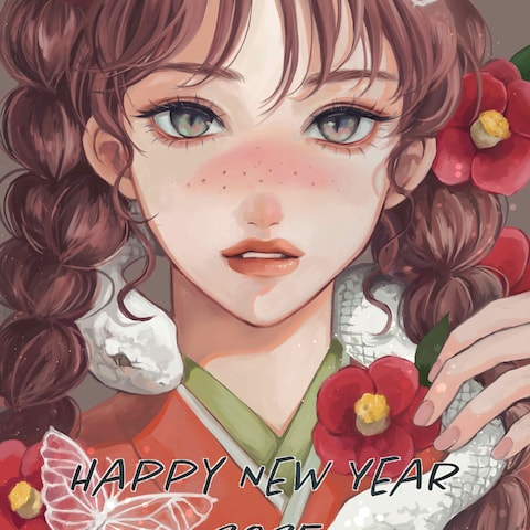 お正月イラスト