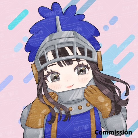 似顔絵風SDイラストのご依頼