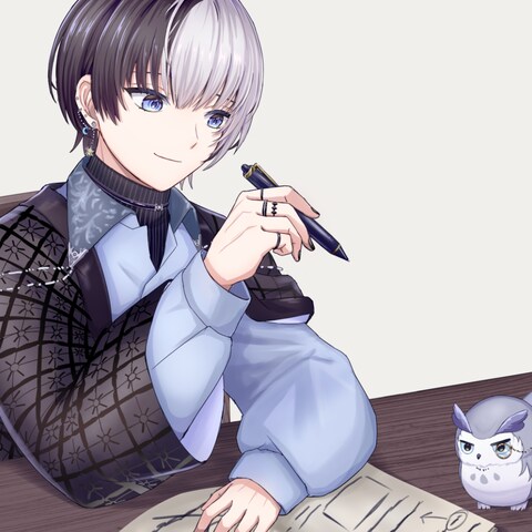Vtuber 白峰帷さん【二次創作】