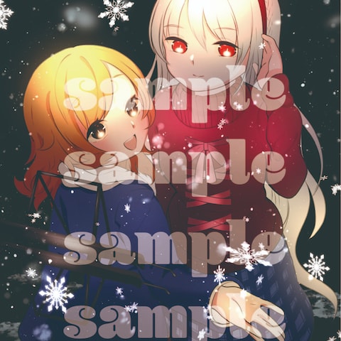 同人誌イラストの製作