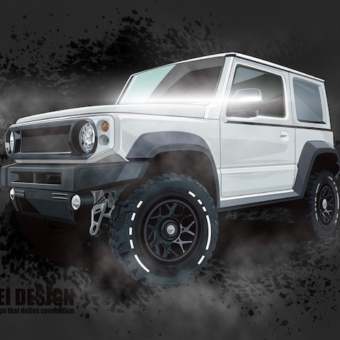 ジムニー/イラスト制作例