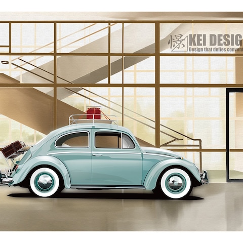 Volkswagen/イラスト制作例