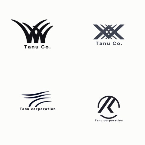 企業ロゴをイメージしたロゴデザイン