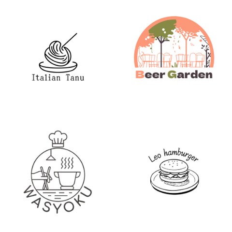 飲食店のロゴデザイン