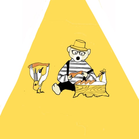 名刺のご本人イラスト