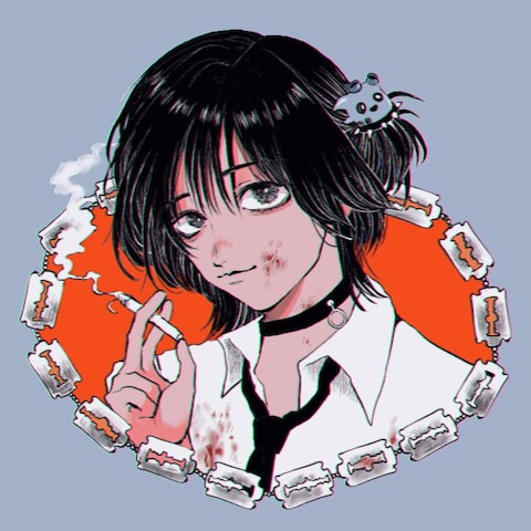 似顔絵依頼にて制作したイラスト