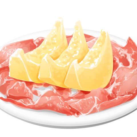 生ハムメロン