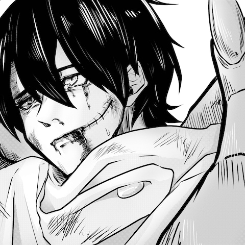 漫画の1部、まじの1部