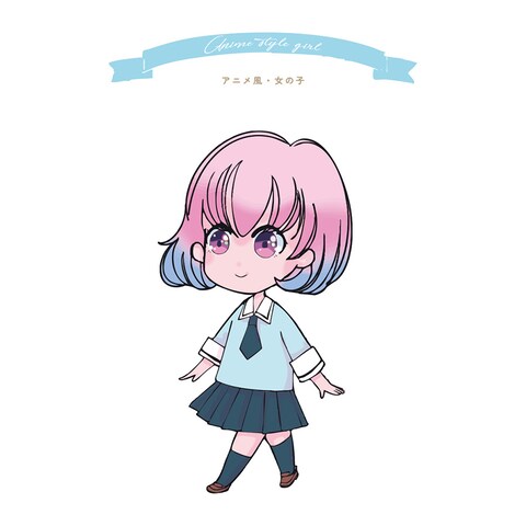 アニメ風イラスト