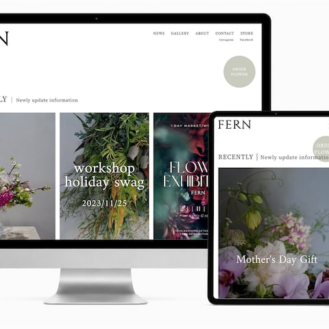 FERN Design Studio｜コーポレートサイト制作