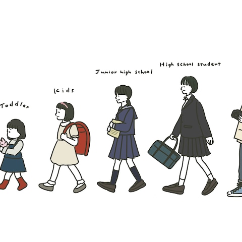 成長イラスト
