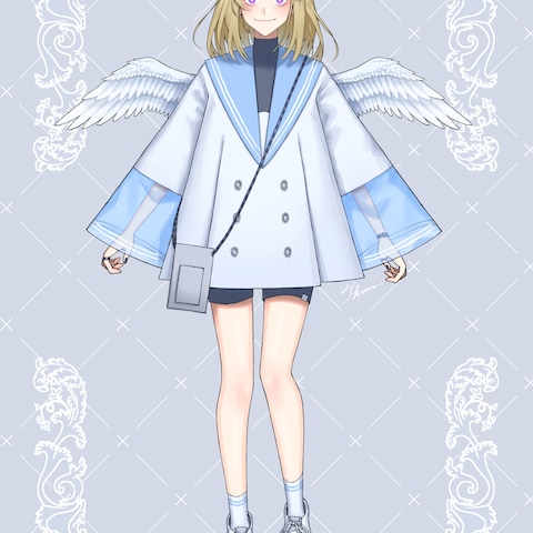 キャラクターイラスト立ち絵サンプル②