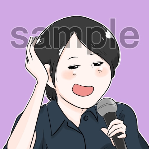 【実績】似顔絵アイコン制作