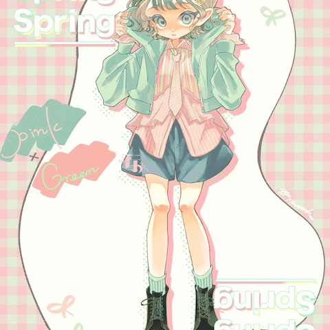 OCイラスト立ち絵