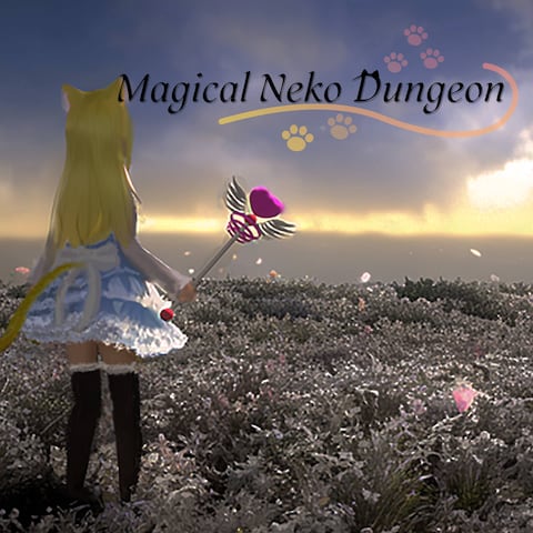 "MagicalNecoDungeon"メインビジュアル
