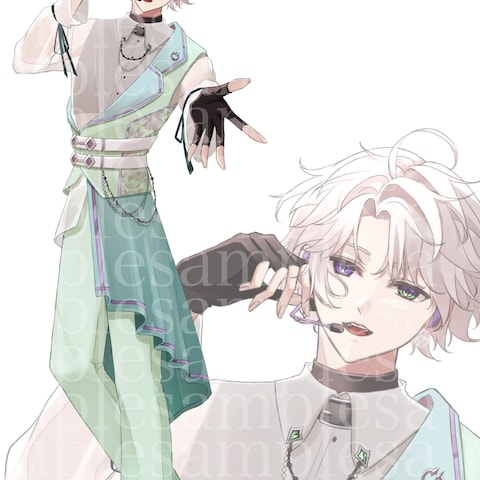 立ち絵sample二次創作