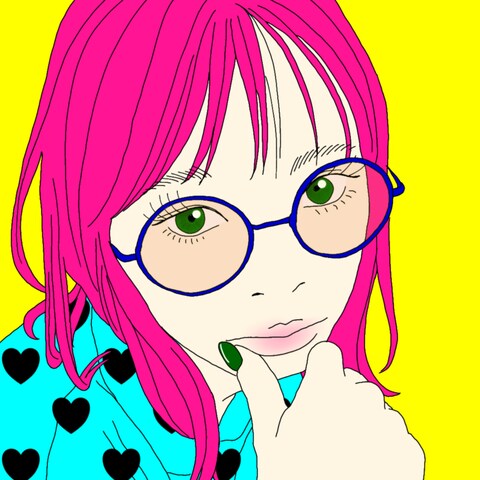 自撮りトレースアート