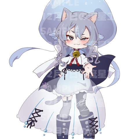 ご依頼いただいたイラスト　SDキャラクター