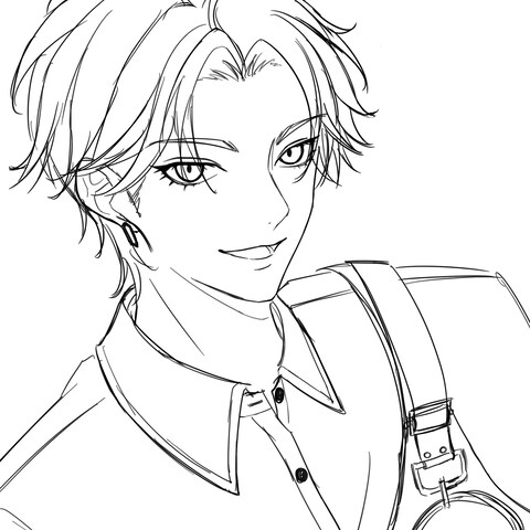 趣味絵 VTuber FA制作中