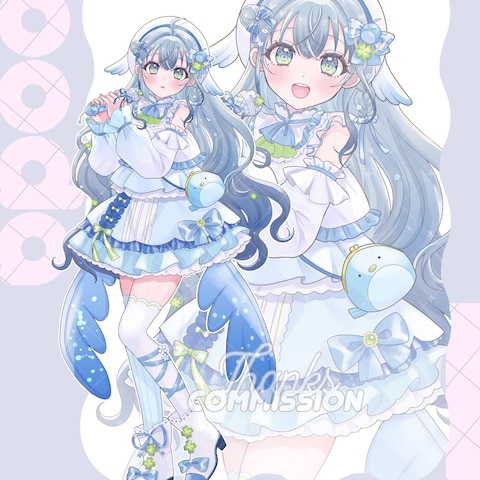 全身イラスト/表情差分