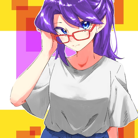 自創作のキャラクターイラスト