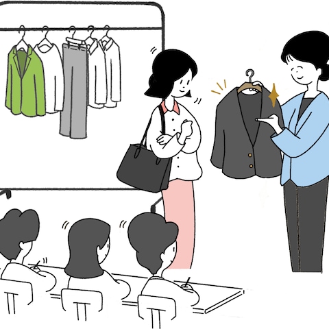 WEBサイトのイラストを描かせていただきました