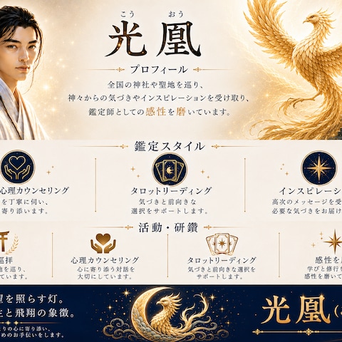光凰（こうおう）　　　　　鑑定士の原点