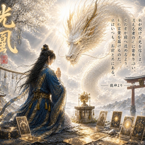 龍神様から受け取るメッセージ　　　　　　　　光凰（こうおう）