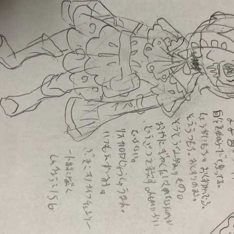 キャラクターデザインアナログ