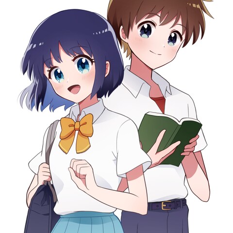 男女のイラスト
