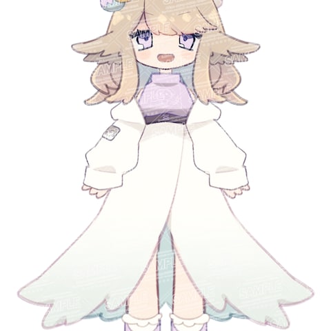 【Vtuber立ち絵】もちむぎお様
