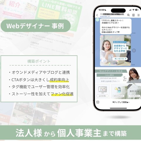 Webデザイナー　事例