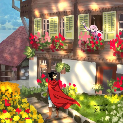 宿の窓から