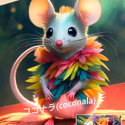 可愛いネズミ
