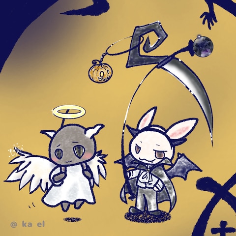 オリジナルキャラクターイラスト