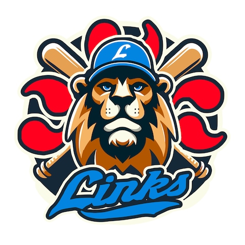 野球チーム「Links」のチームロゴ