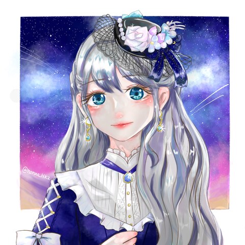 銀髪のお嬢様