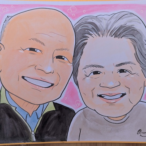 似顔絵サンプル