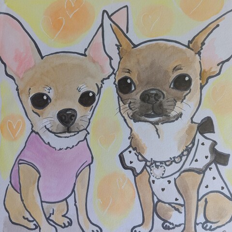 似顔絵サンプル