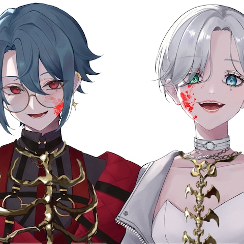 歌ってみた動画用イラスト