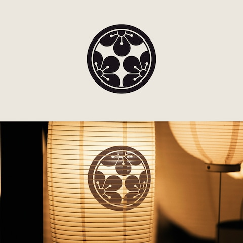 華道家様 家紋風ロゴデザイン制作