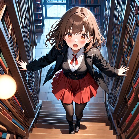 自主制作したwebtoonの一枚絵