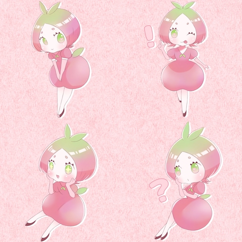 桃のキャラクター